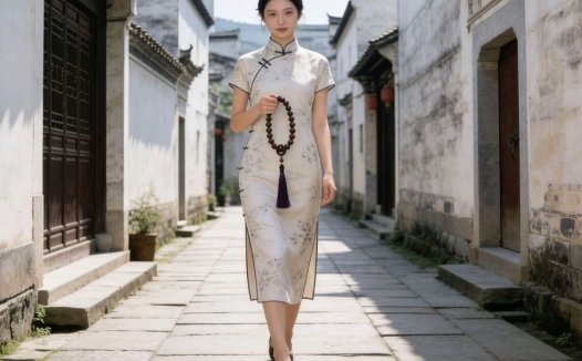 固本培元香咖啡色流苏手持