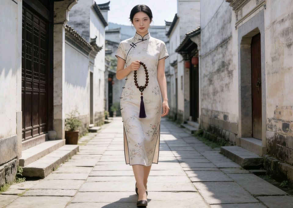 固本培元香咖啡色流苏手持